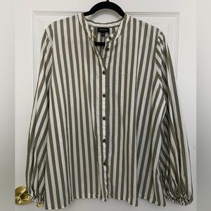 Who What Wear, Striped Blouse, size XL